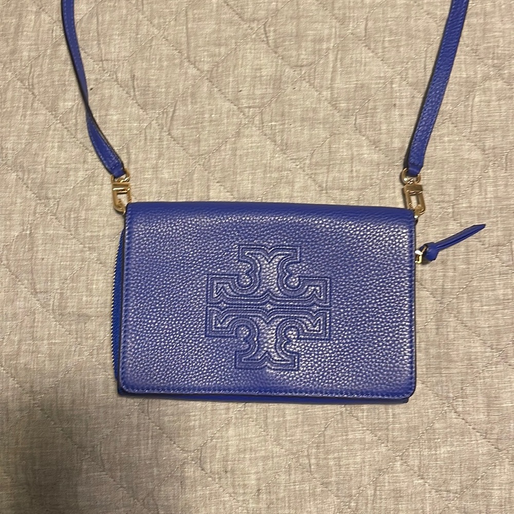 Royal Blue Tory Burch Purse